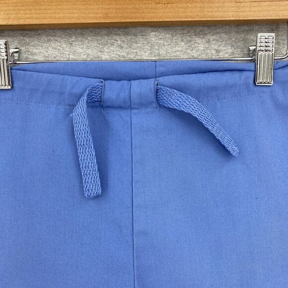 Fundamentals White Swan Scrub Pants Womens XS Blue Healthcare Uniform Bottoms - Picture 4 of 12